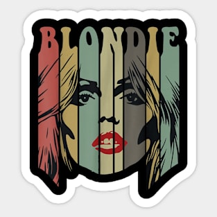 Retro Blondie Sticker